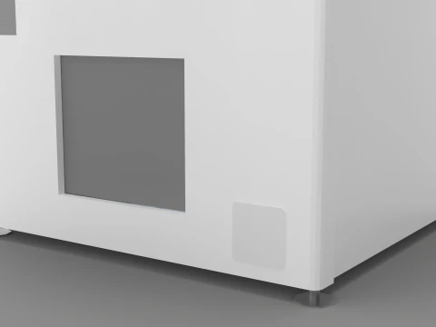 Macchina principale delle chiavi Modello 3D