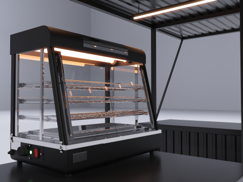 Kiosk Bar 1 Model 3D