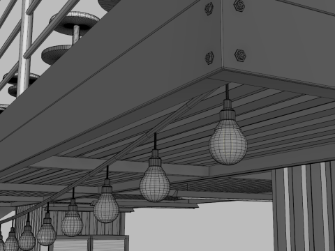 Kiosk Bar 1 Model 3D