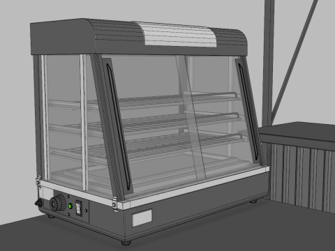 Kiosk Bar 1 Model 3D