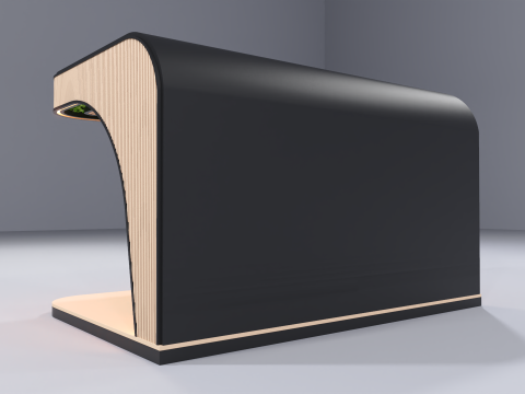 Kiosk Bar 2 3D 模型
