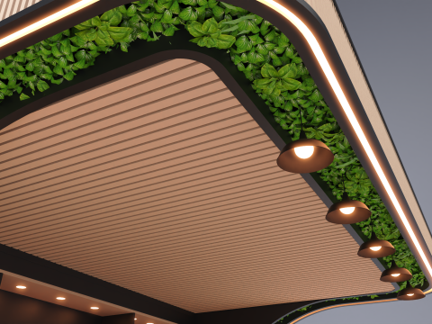 Kiosk Bar 2 3D 模型