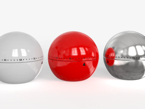 Temporizador de cocina Modelo 3D