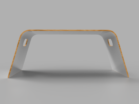 Laptop Table for Bed 3D 모델