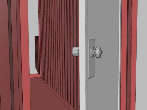 Large Container Kiosk Modelo 3D
