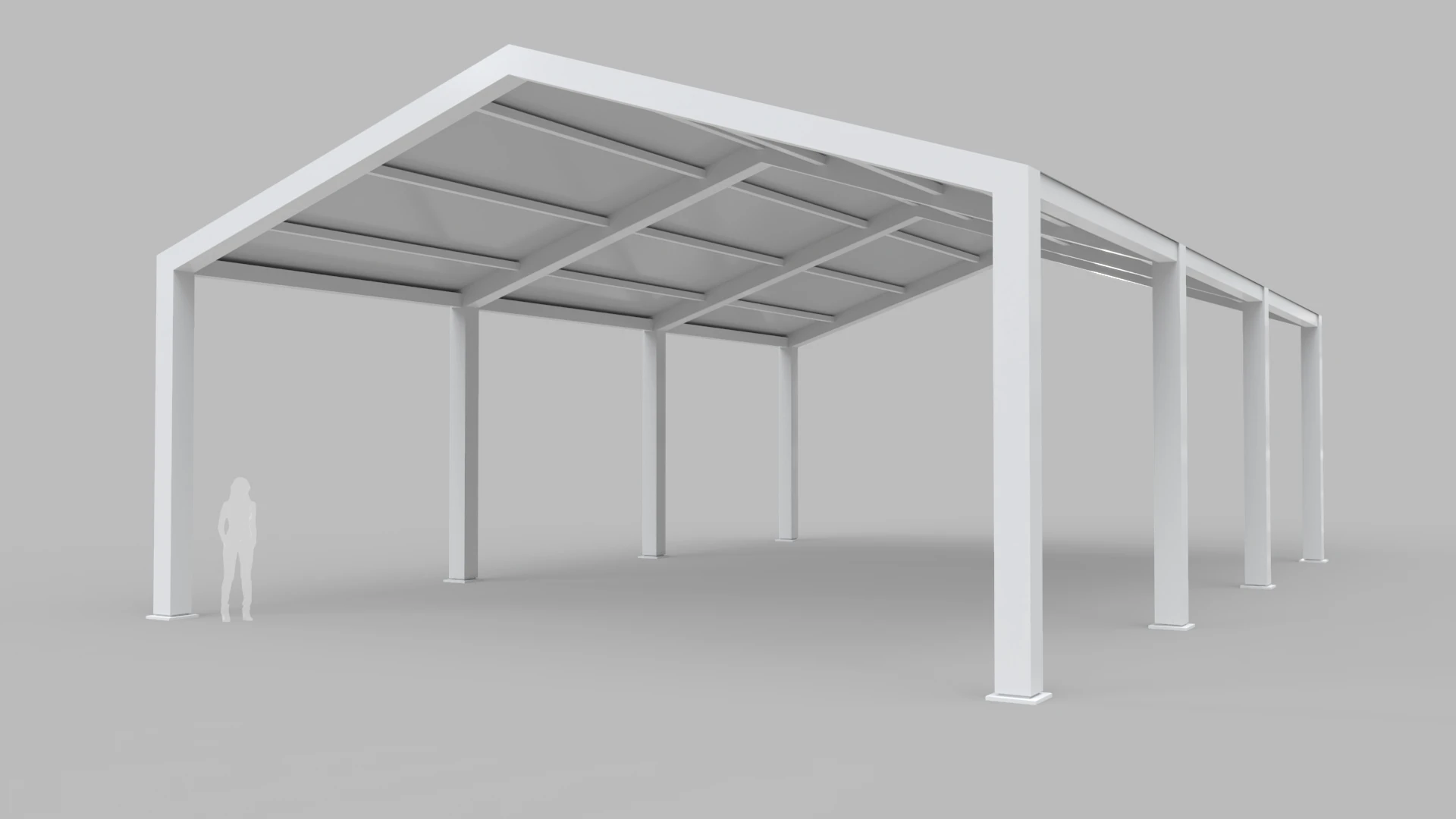 Tenda Grande Modello 3D .c4d .max .obj .3ds .fbx .stl .blend