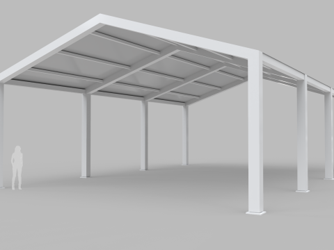 Large Tent 3D Модель