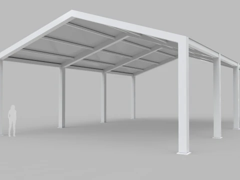 Large Tent 3D Model