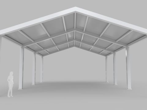 Large Tent 3D Модель