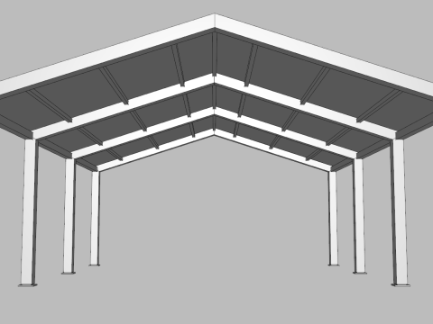 Large Tent 3D Модель