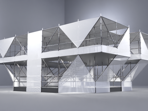 Layher Structure Pavilion 1 3D 模型
