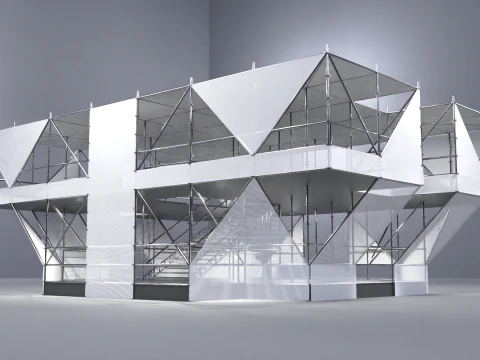 Layher Structure Pavilion 1 3D Model