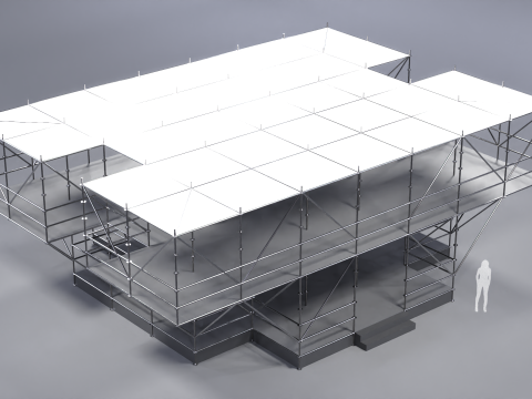 Layher Structure Pavilion 1 3D 模型