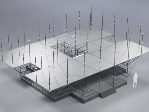 Layher Structure Pavilion 1 3D 模型