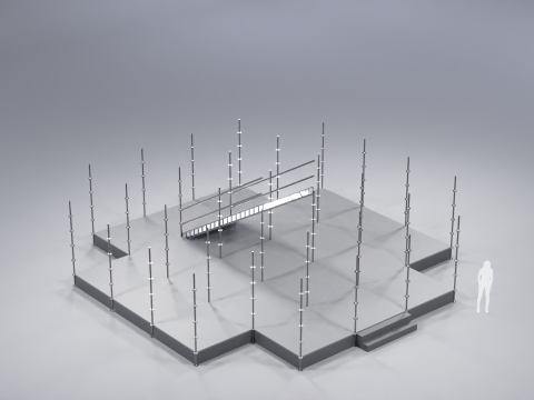 Layher Structure Pavilion 1 3D 模型