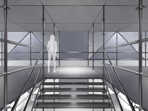Layher Structure Pavilion 1 3D 模型