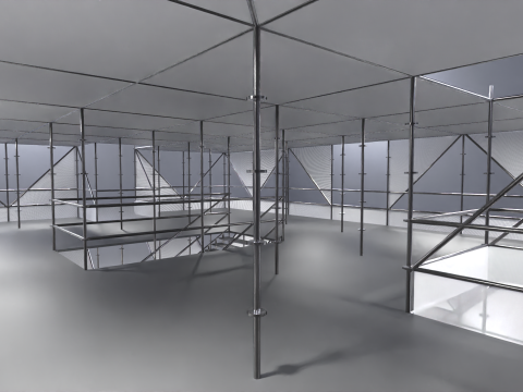 Layher Structure Pavilion 1 3D 模型