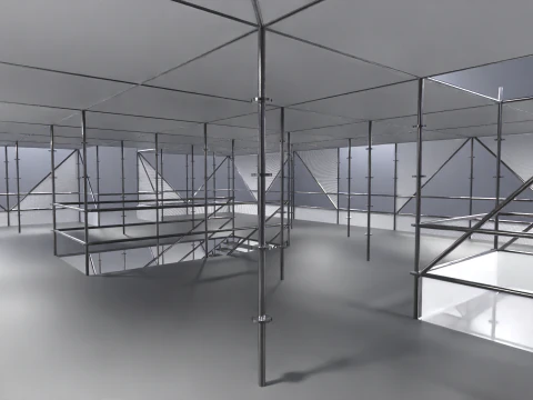 Layher Structure Pavilion 1 3D Model