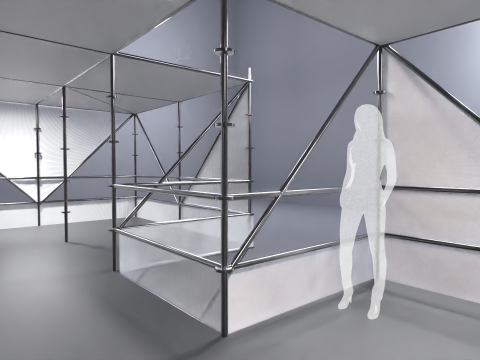 Layher Structure Pavilion 1 3D 模型