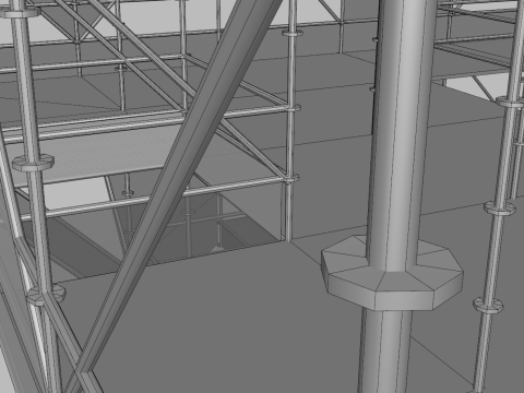 Layher Structure Pavilion 1 3D 模型