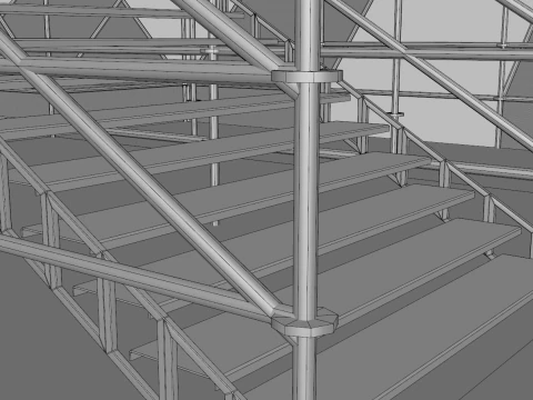 Layher Structure Pavilion 1 3D Model