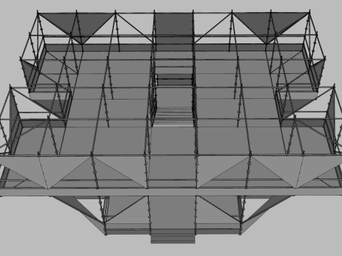 Layher Structure Pavilion 1 3D 模型