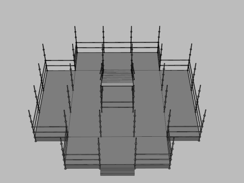Layher Structure Pavilion 1 3D 模型
