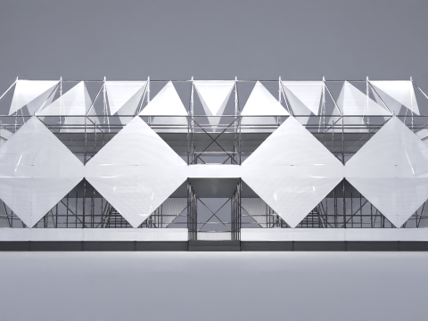 Layher Structure Pavilion 2 3D Model
