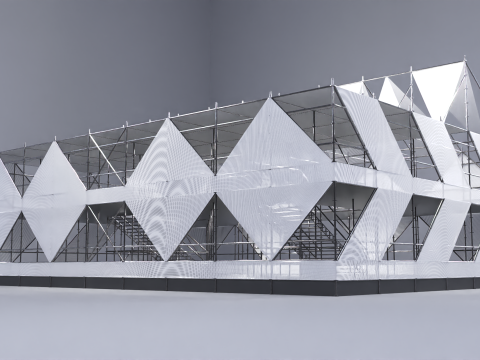 Layher Structure Pavilion 2 3D Model
