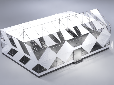 Layher Structure Pavilion 2 3D Model