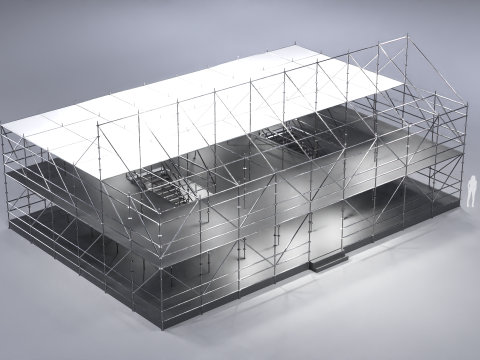 Layher Structure Pavilion 2 3D Model