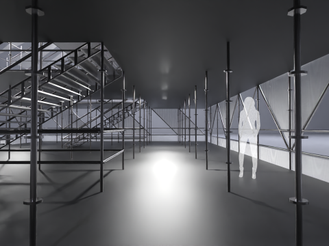 Layher Structure Pavilion 2 3D Model