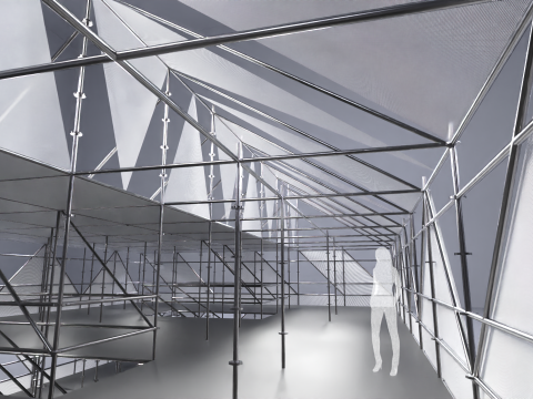 Layher Structure Pavilion 2 3D Model