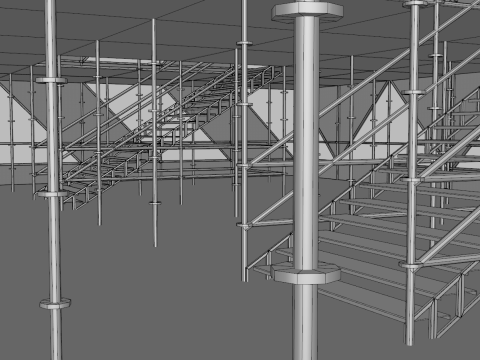 Layher Structure Pavilion 2 3D Model