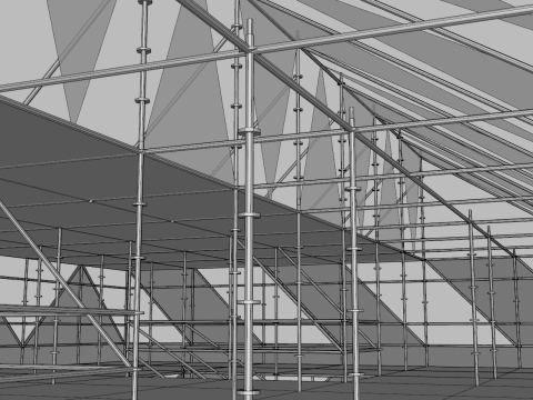 Layher Structure Pavilion 2 3D Model