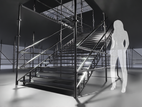 Layher Structure Pavilion 3 3D Model