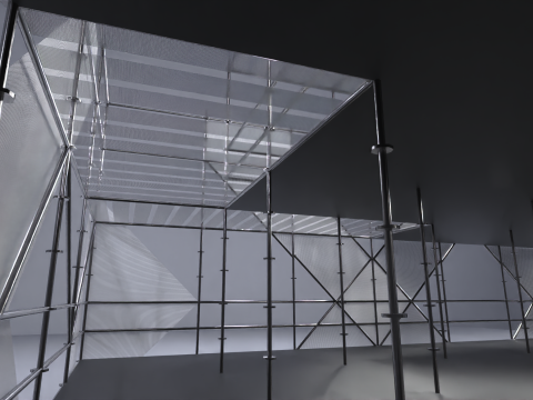 Layher Structure Pavilion 3 3D Model