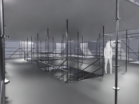 Layher Structure Pavilion 3 3D Model
