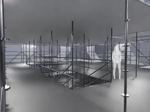 Layher Structure Pavilion 3 3D Model