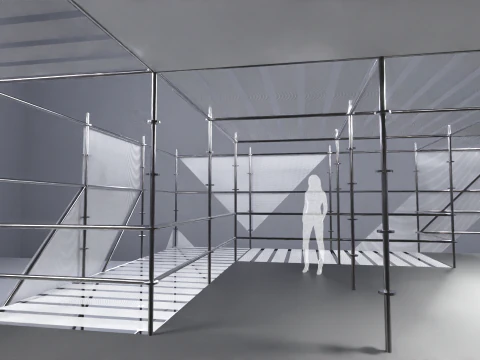 Layher Structure Pavilion 3 3D Model
