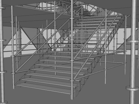 Layher Structure Pavilion 3 3D Model