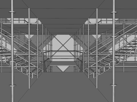 Layher Structure Pavilion 3 3D Model