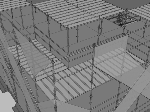 Layher Structure Pavilion 3 3D Model