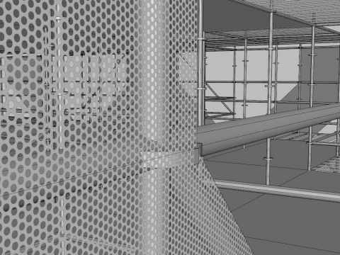 Layher Structure Pavilion 3 3D Model