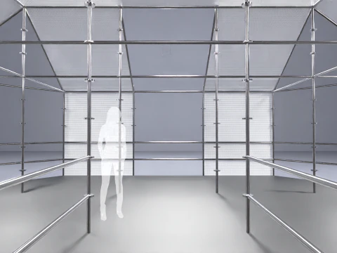 Layher Structure Pavilion 4 3D Model
