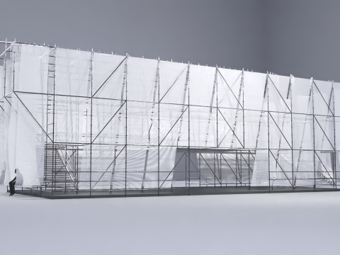 Layher Structure Pavilion 5 3Dモデル