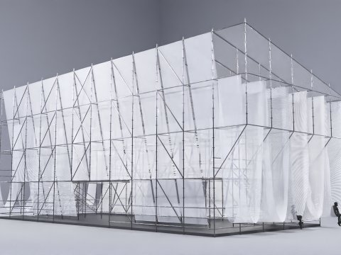 Layher Structure Pavilion 5 3D 모델