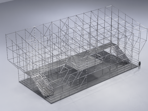 Layher Structure Pavilion 5 3D 모델