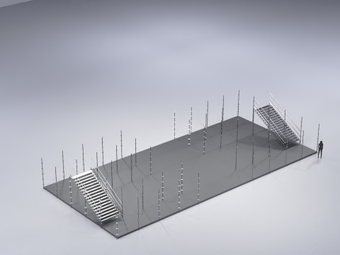 Layher Structure Pavilion 5 3D 모델