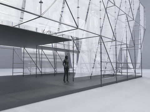 Layher Structure Pavilion 5 3D 모델